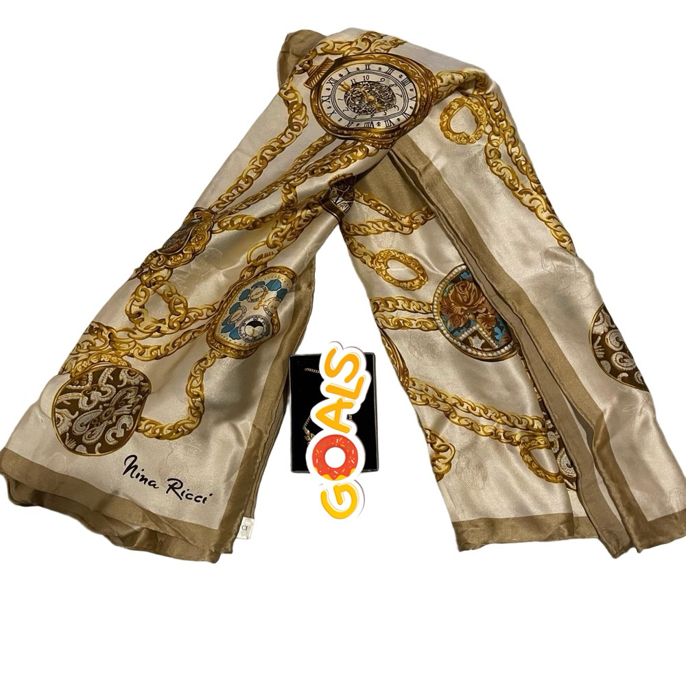 Nina Ricci #4 ❤️ Silk scarf